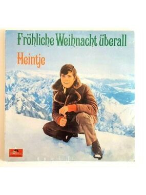 Christmas LP Frohliche Weinachte Uberall Vinyl Record by Heintje LP